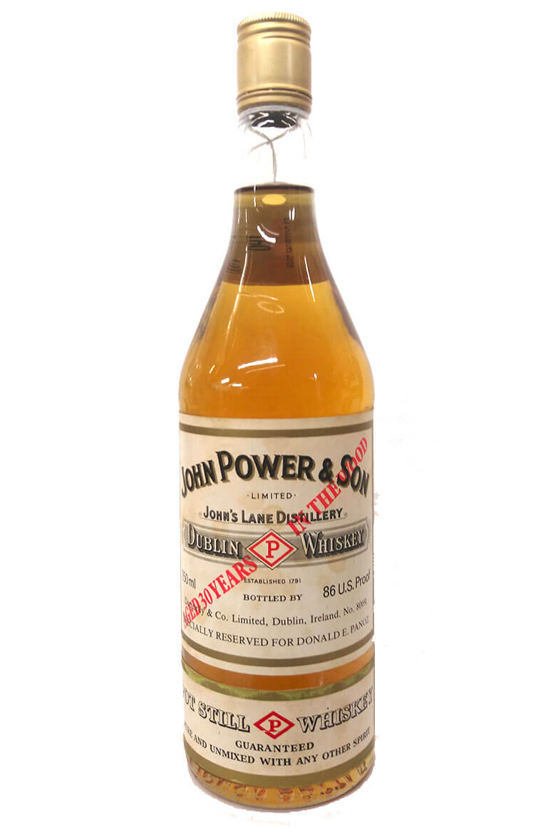 Powers 30 Year Old Pot Still Whiskey